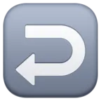 Balra nyíl a horoggal