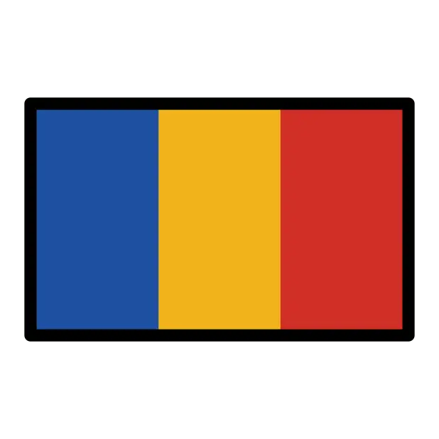 Flag: Chad