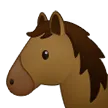 馬の顔