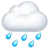 Felhő esővel