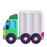 Emoji Csuklós teherautó 🚛 image - Microsoft 3D Fluent style