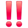 Emoji Dublu semn de exclamare ‼ image - Samsung style