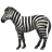 Zebra arc