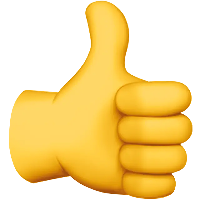 Segno di Thumbs Up