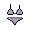 Emoji Bikini 👙 image - OpenMoji style
