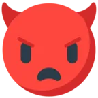 Angry Face With Horns