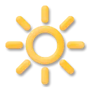 Nagy fényerő szimbólum