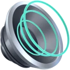 Hangszóró három hanghullámmal