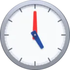 時計の文字盤5時