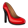 Emoji Magas sarkú cipő 👠 image - Telegram style