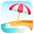 Beach With Umbrella