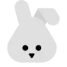 Cara de conejo Emoji 🐰 image - Tossface style