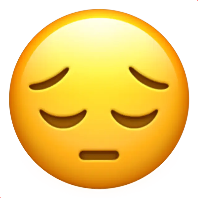 物思いにふける顔