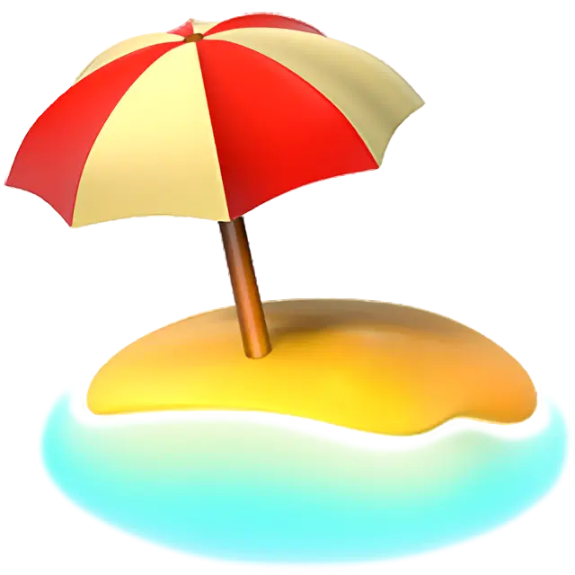 Beach With Umbrella