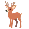 กวาง Emoji 🦌 image - Google Noto Color style
