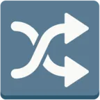 Shuffle Tracks Button