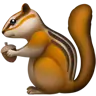 चीपमक Emoji 🐿 image - Apple style