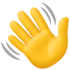 โบกมือ