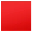 Quadrado vermelho grande