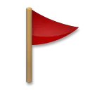 Háromszög zászló a postán