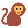 モンキー Emoji 🐒 image - Tossface style