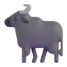 Búfalo de agua Emoji 🐃 image - Microsoft 3D Fluent style