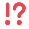 Эмодзи Восклицательный вопросительный знаки ⁉ image - Tossface style