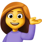 Információs pult személy