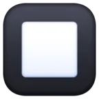 Fekete négyzet gomb