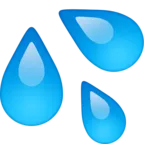 Fröccsenő verejték szimbólum