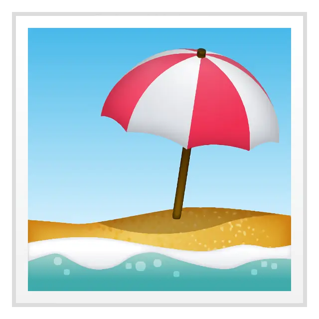 Beach With Umbrella