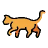 Gato Emoji 🐈 image - OpenMoji style