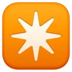 Nyolc hegyes fekete csillag