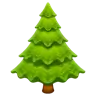 Emoji örökzöld fa 🌲 image - WhatsApp style