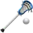 Lacrosse Stick és Ball