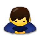Person Bowing