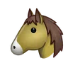 馬の顔