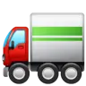 Emoji Csuklós teherautó 🚛 image - WhatsApp style