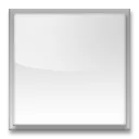 Fehér négyzet gomb