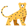 Leopardo Emoji 🐆 image - Tossface style