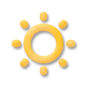 Alacsony fényerősségű szimbólum