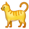 Gato Emoji 🐈 image - Samsung style