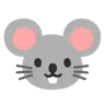 माउस का चेहरा Emoji 🐭 image - Google Noto Color style