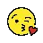Face Blowing A Kiss