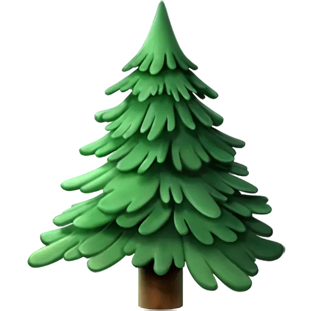 Albero sempreverde