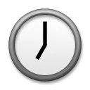 Óra számlap hét óra