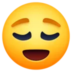 Megkönnyebbült arc