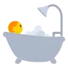 Emoji Fürdőkád 🛀 image - Tossface style