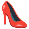 Emoji Magas sarkú cipő 👠 image - Google Noto Color style