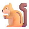 चीपमक Emoji 🐿 image - Microsoft 3D Fluent style